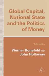 Global Capital, National State and the Politics of Money