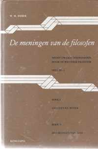 Meningen van de filosofen deel III - 1