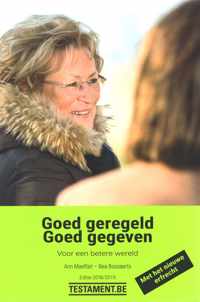 Goed geregeld, goed gegeven