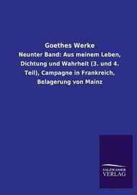 Goethes Werke