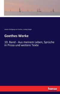 Goethes Werke