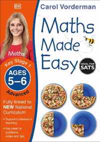 Maths Made Easy: Advanced, Ages 5-6 (Key Stage 1)