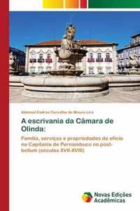 A escrivania da Camara de Olinda