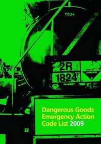 Dangerous goods emergency action code list 2009