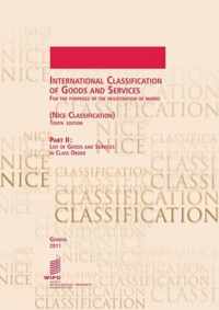 International Classification of Goods and Services for the Purposes of the Registration of Marks, (Nice Classification), Part II