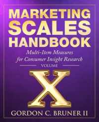 Marketing Scales Handbook