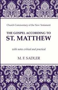 The Gospel According to St. Matthew