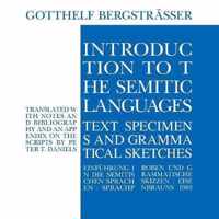 Introduction to the Semitic Languages