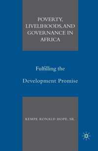 Poverty, Livelihoods, and Governance in Africa