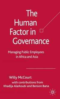 The Human Factor in Governance