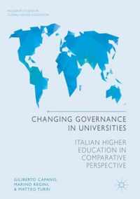 Changing Governance in Universities: Italian Higher Education in Comparative Perspective