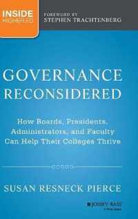 Governance Reconsidered How Boards