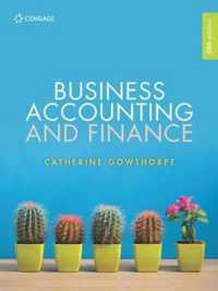 BUSINESS ACCOUNTING & FINANCE 5E