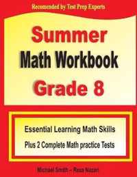 Summer Math Workbook Grade 8