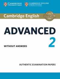 Cambridge English Advanced 2 Student's Book without answers