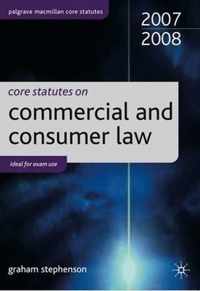 Core Statutes on Commercial Law