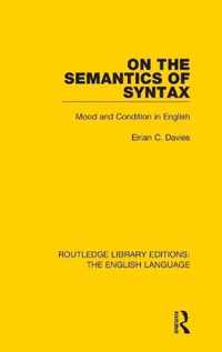 On the Semantics of Syntax