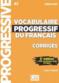 Vocabulaire progressif du français - niveau débutant - 3e éd