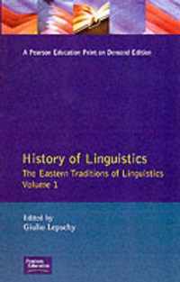 History of Linguistics Volume I