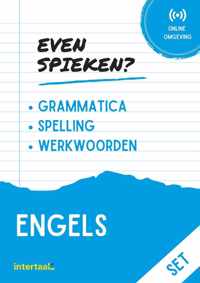 Even Spieken - Engels grammatica, spelling (set)