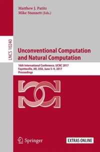 Unconventional Computation and Natural Computation