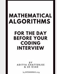 Mathematical Algorithms for the day before your coding interview