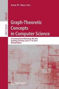 Graph-Theoretic Concepts in Computer Science