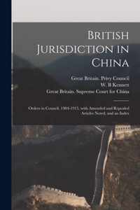 British Jurisdiction in China