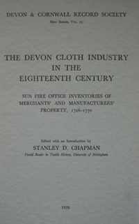 The Devon Cloth Industry in the 18th Century