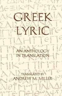 Greek Lyric An Anthology In Translation