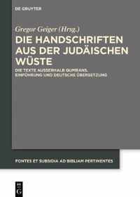 Die Handschriften Aus Der Judaischen Wuste