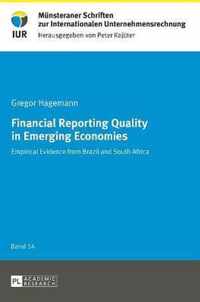 Financial Reporting Quality in Emerging Economies