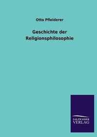 Geschichte der Religionsphilosophie