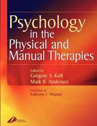 Psychology in the Physical and Manual Therapies