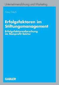 Erfolgsfaktoren Im Stiftungsmanagement