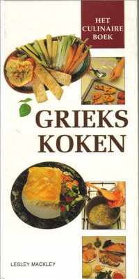 Culinaire boek-grieks koken