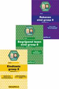 CITO oefenboeken - eindtoets - rekenen - begr. lezen - voordeelset eind groep 8 - CITO - oefenen - bijles - de bijlesjuffen - basisschool - slim - Einstein - meer dan 300 opdrachten!