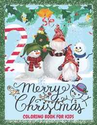 Merry Christmas Coloring Book For Kids