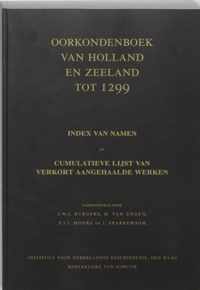 Oorkondenboek Van Holland En Zeeland Tot 1299