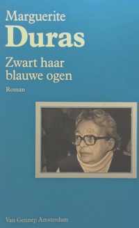 Zwart haar blauwe ogen-goedk.