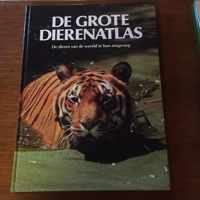 De grote dierenatlas - Auteur onbekend