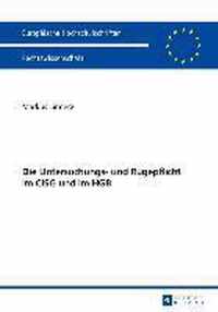 Die Untersuchungs- Und Ruegepflicht Im Cisg Und Im Hgb