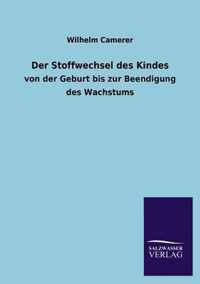 Der Stoffwechsel Des Kindes