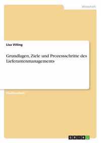 Grundlagen, Ziele und Prozessschritte des Lieferantenmanagements