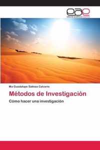 Metodos de Investigacion