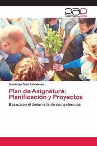 Plan de Asignatura