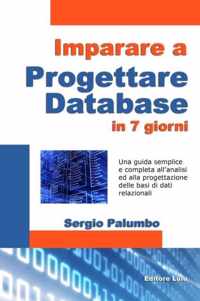 Imparare a progettare database in 7 giorni