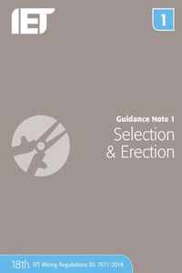 Guidance Note 1: Selection & Erection