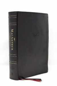 NASB, MacArthur Study Bible, 2nd Edition, Leathersoft, Black, Thumb Indexed, Comfort Print