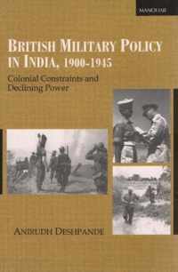 British Military Policy in India, 1900-1945